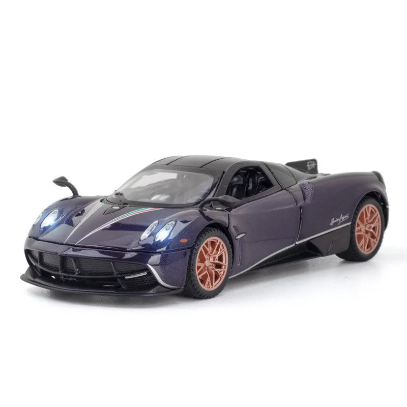 1:32 Pagani Huayra Dinastia Alloy Racing Car Model Diecast & Toy Vehicles Metal Toy Car Sound Light Collection Boy Toys Gift