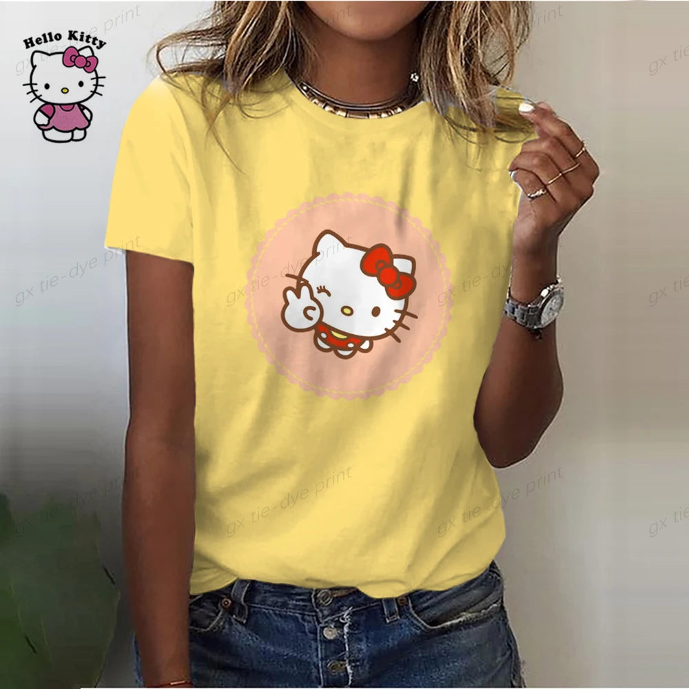 Hello Kitty Chic: Harajuku Tee for the Fashion-Forward Woman