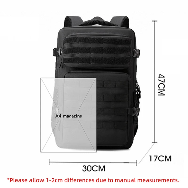 Military Tactical Bags Camping Hiking Backpack Outdoor Rucksack Backpacks Army Molle Bag Assault for Hunting Shoulder Bag Men