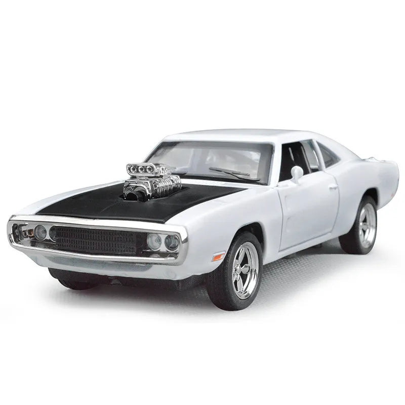 Adrenaline Rush: 1:32 Dodge Challenger Fast Alloy Car Model - A Furious Ride for Every Young Enthusiast