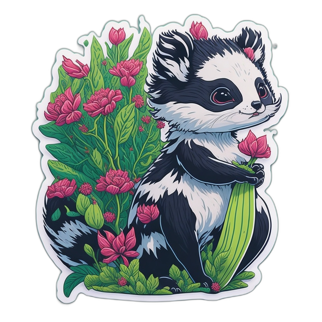 13 Cute Digital Animal Stickers