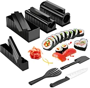 Sushi Master - 11 Piece Non Stick Professional Sushi Making Kits