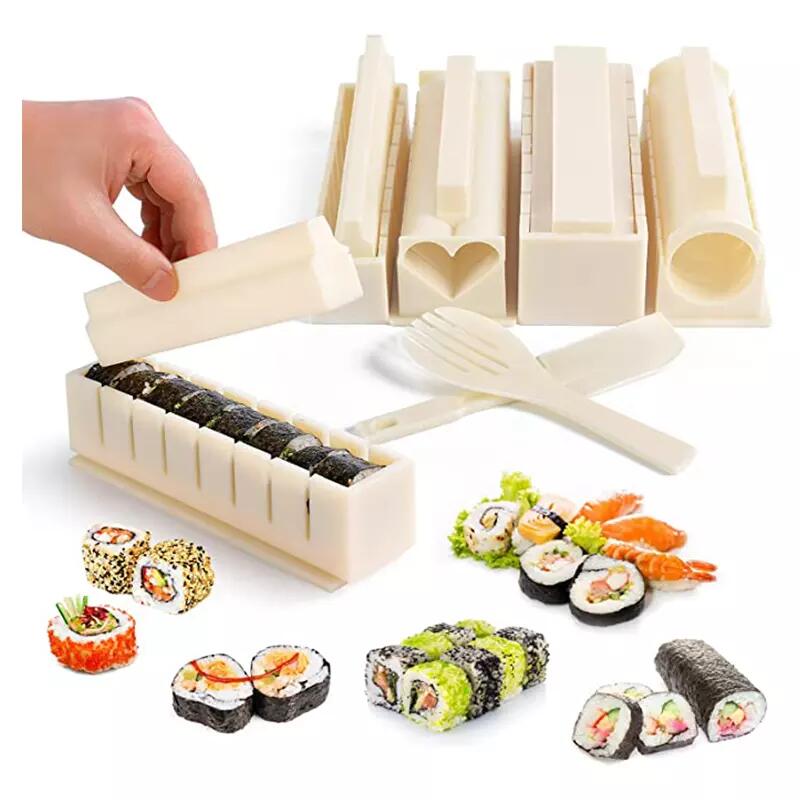 Sushi Master - 11 Piece Non Stick Professional Sushi Making Kits