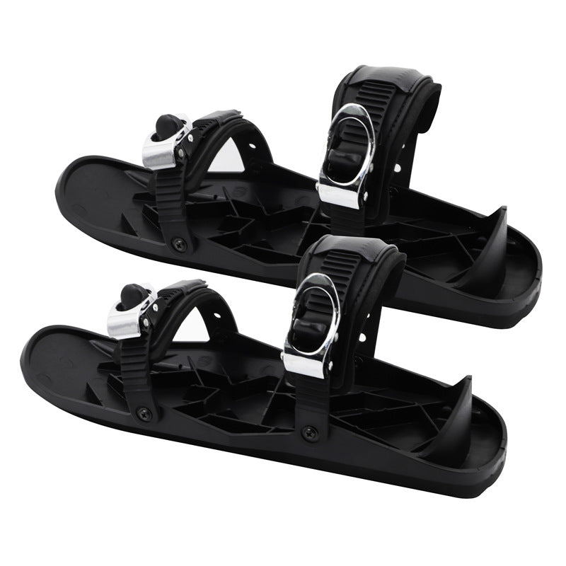 NEW Mini Short Ski Skates For Snow Skis For Winter Shoes