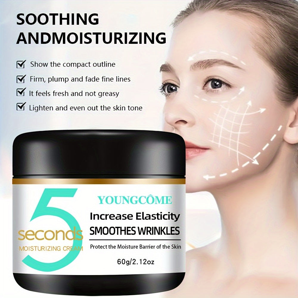 30/60g Instant Wrinkle Cream With Plant Squalane Moisturizing Face Cream, Moisturizes Dry Skin, Tightens Skin, Makes Skin Tender And Delicate, Suitable For All Skin Types, And Makes Your Skin Look Young