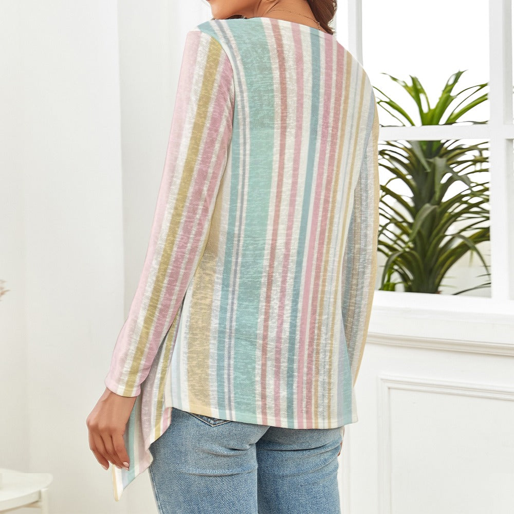 Spring Fashion 24 Light Ladie´s Cardigan in Pastel Colors