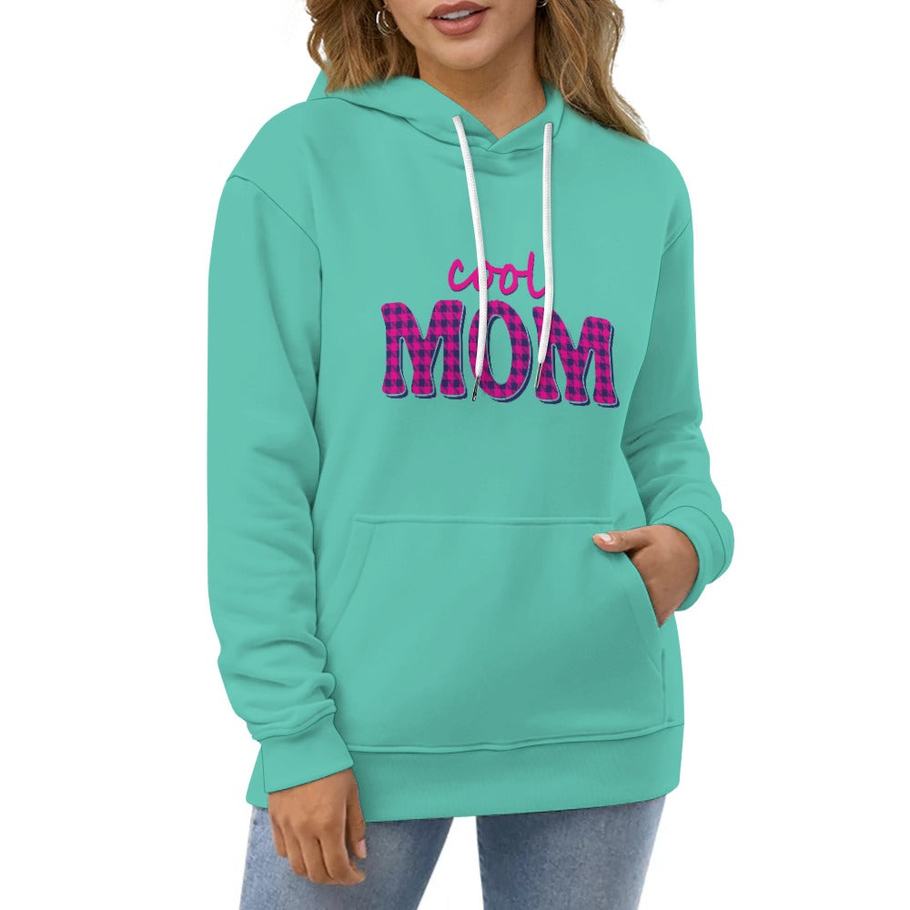 Plus Size Full Print Adult Sweatshirt Cool Mom