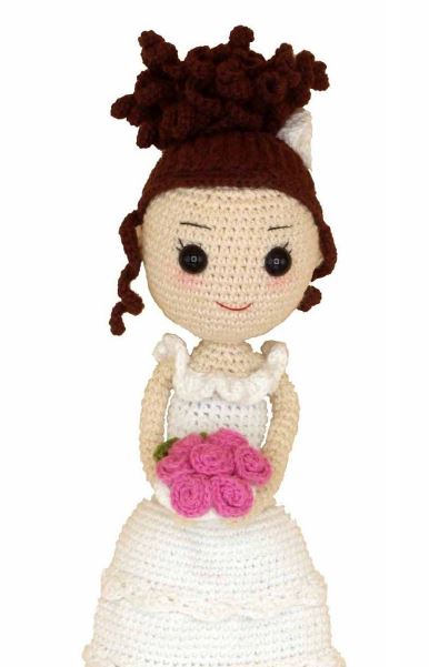 DIY Crochet Pattern Married Couple Bride And Groom Beautiful Wedding Gift - Digital Download