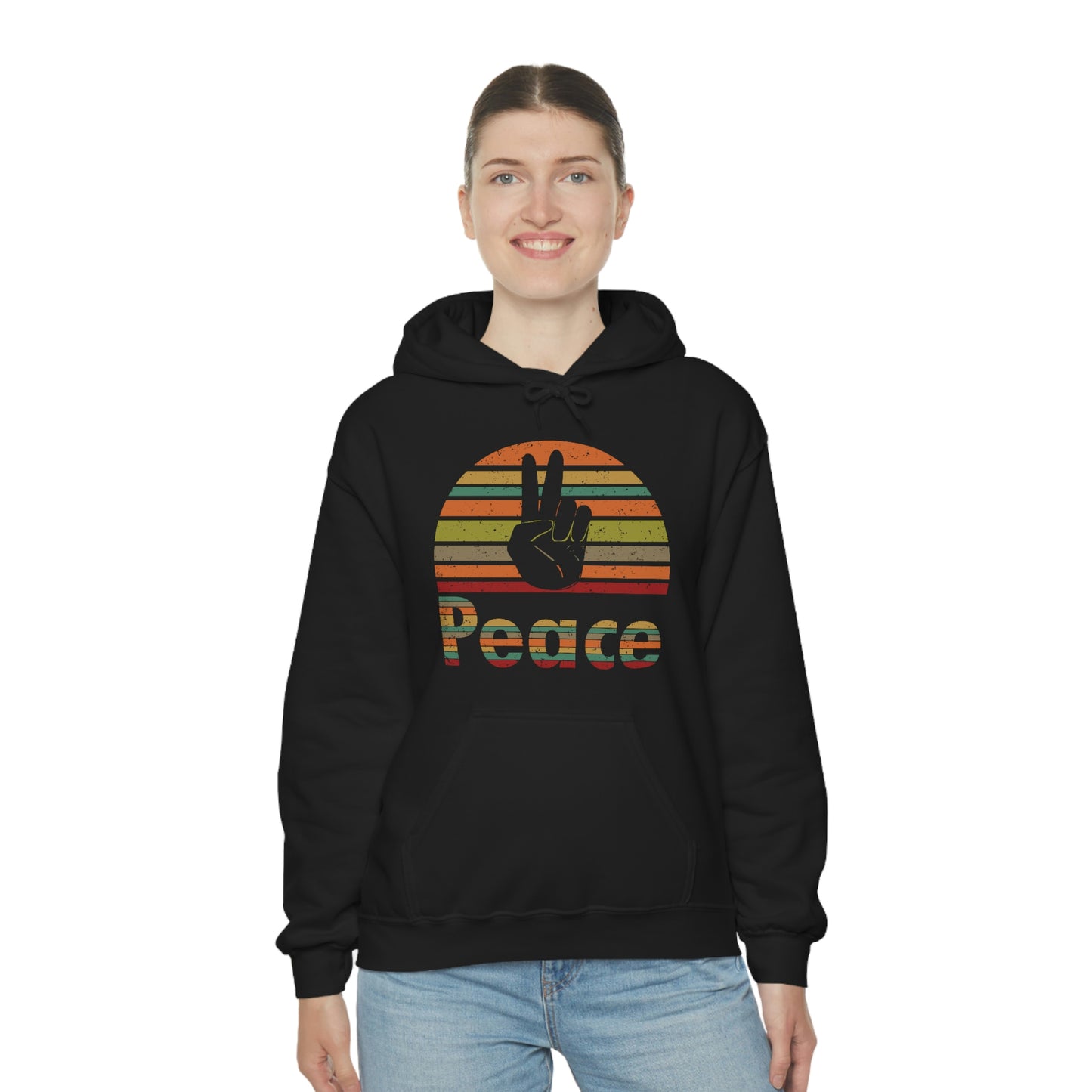 Unisex Heavy Blend™ Hooded Sweatshirt Peace