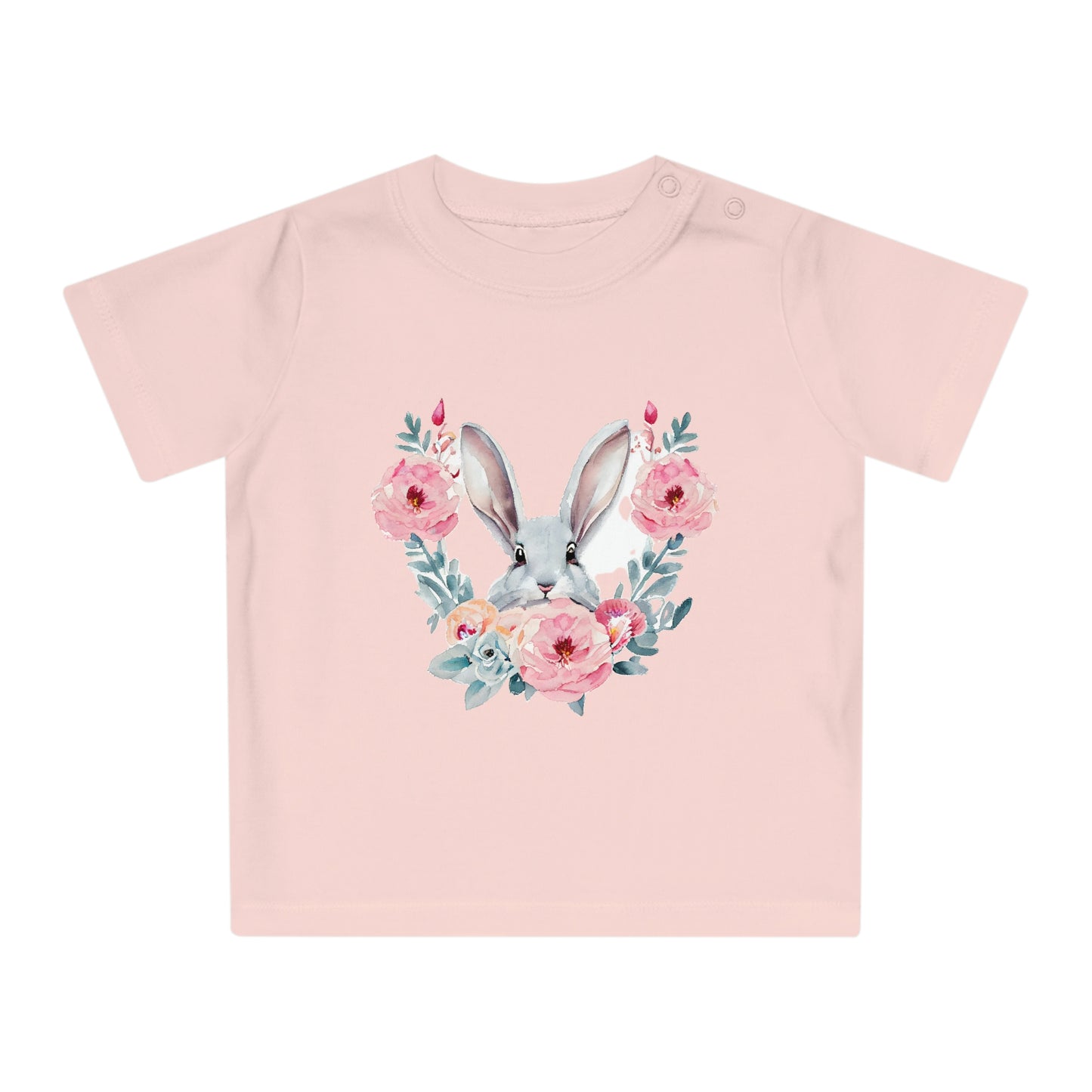 Baby T-Shirt with Bunny Design Easter Gift