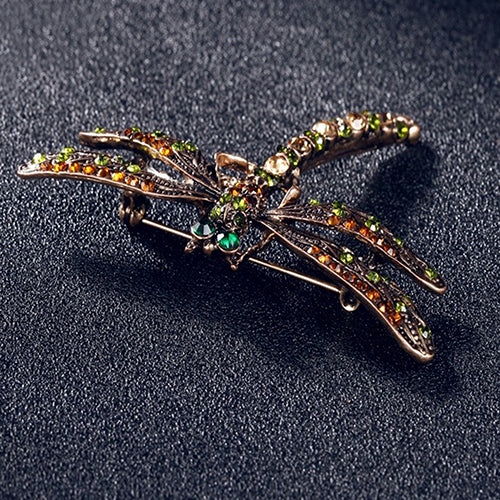 Vintage dragonfly brooch