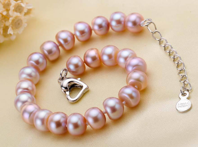 Extravagant Elegant Fine Mixed color pearl bracelet