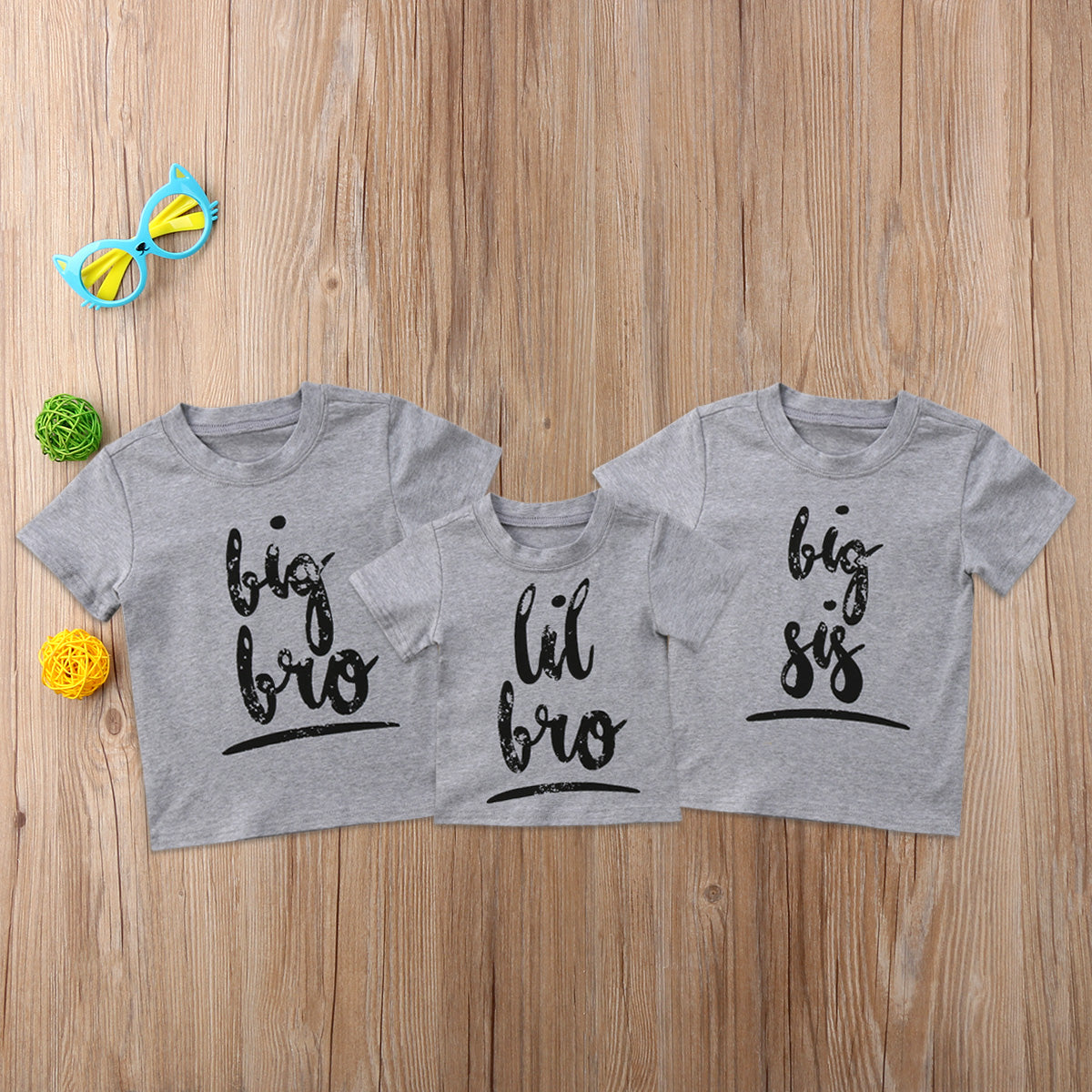 Sibling Pride Tees: Little & Big Brother/Sister Matching T-Shirts