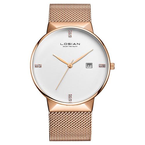 2024 Elegance Redefined: Ultra-Thin Men's Quartz Watch