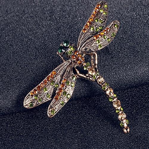 Vintage dragonfly brooch