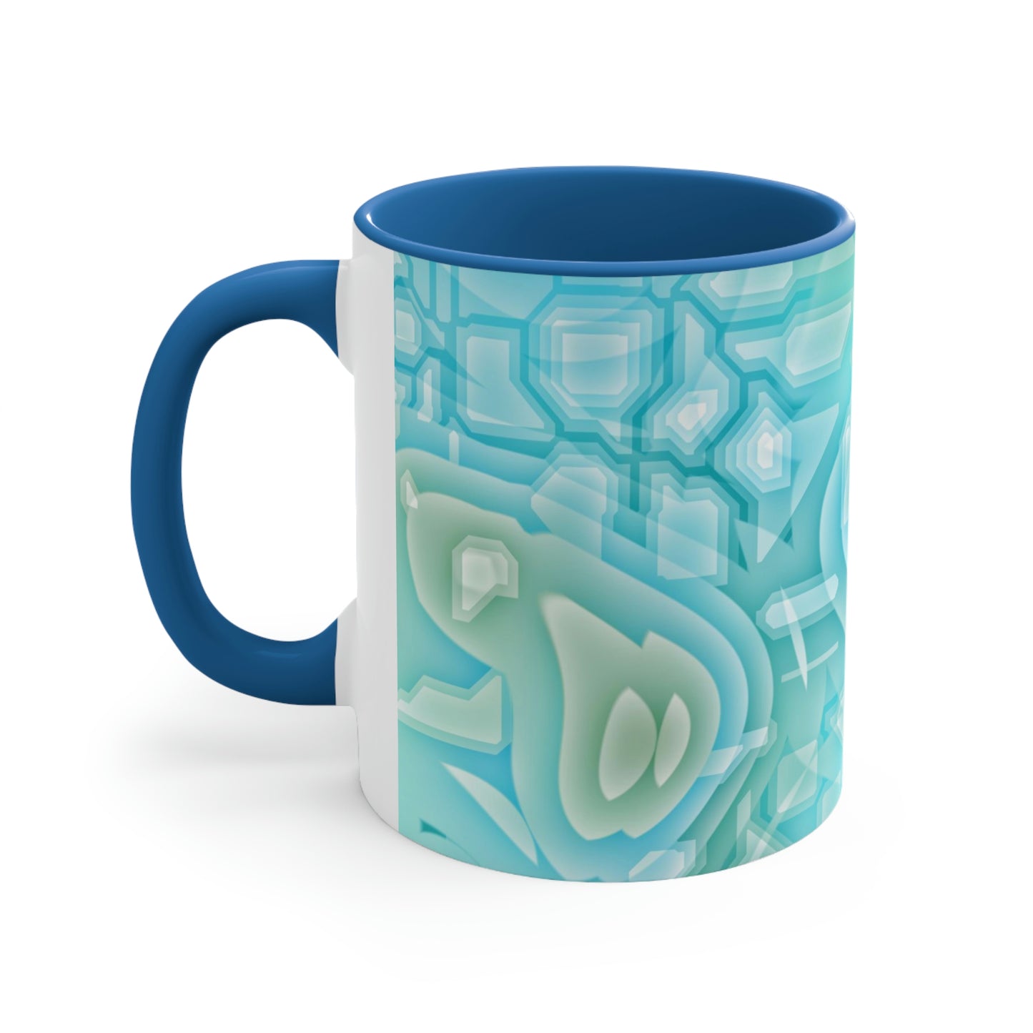 Accent Coffee Mug, 11oz in the Colors of the Sea