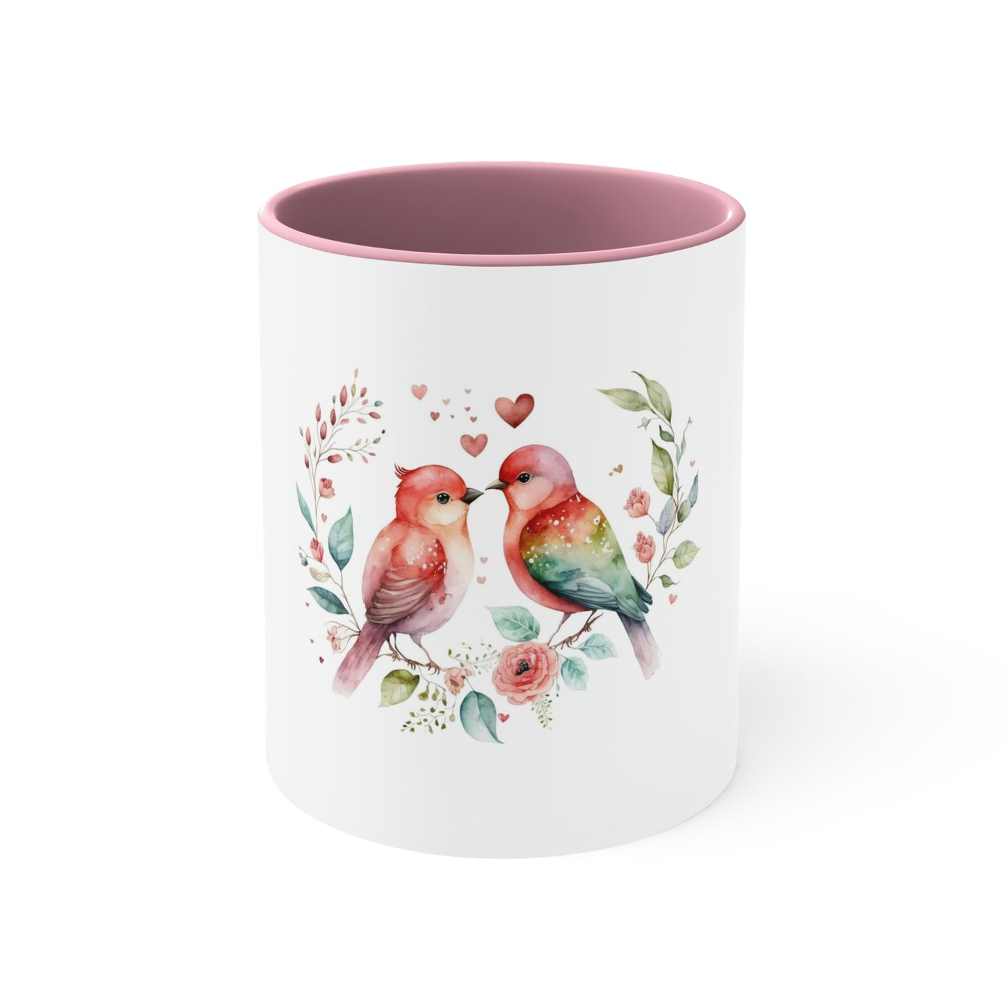 Copy of Accent Coffee Mug, 11oz Love Birds