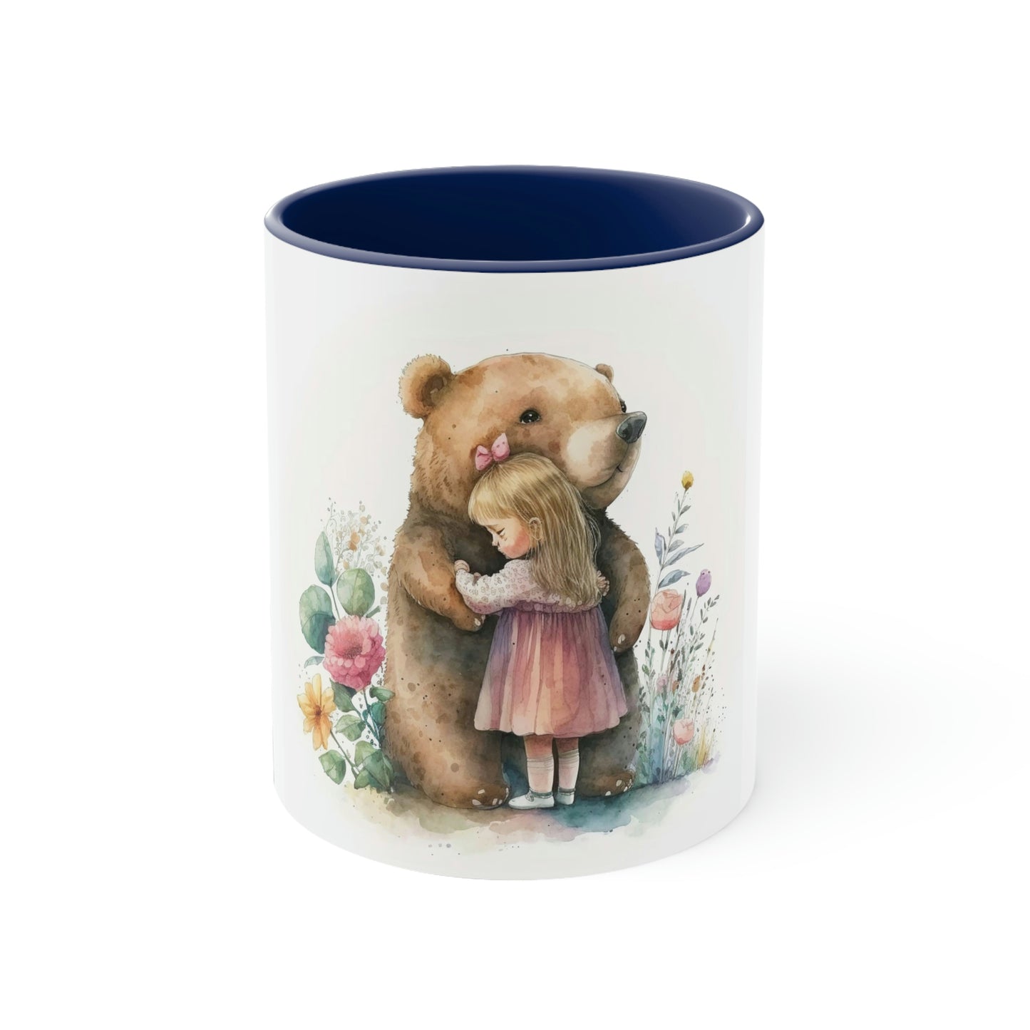 Accent Coffee Mug, 11oz Bear Love - Hug Me