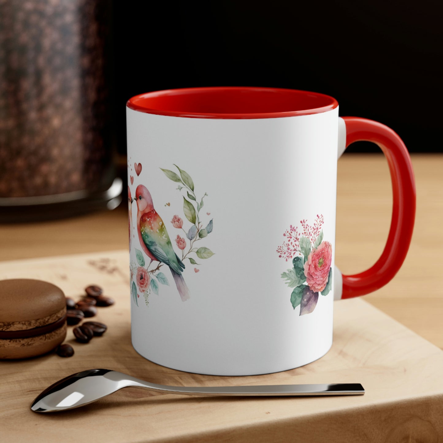 Copy of Accent Coffee Mug, 11oz Love Birds