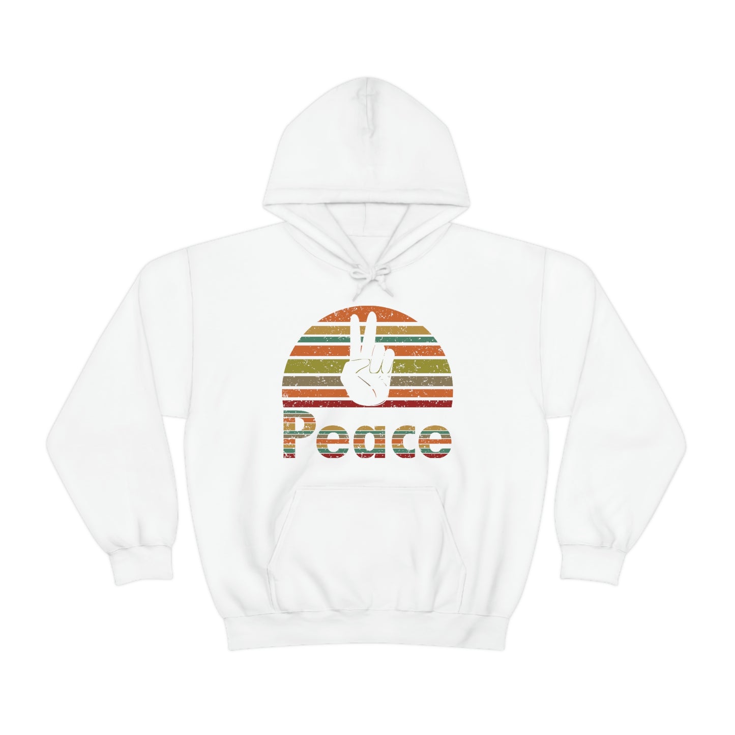 Unisex Heavy Blend™ Hooded Sweatshirt Peace