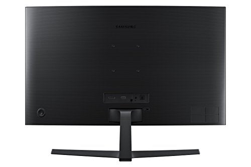 SAMSUNG 27" CF39 Series FHD 1080p Curved Computer Monitor, Ultra Slim Design, AMD FreeSync, 4ms response, HDMI, DisplayPort, VESA Compatible, Wide Viewing Angle, LC27F398FWNXZA, Black