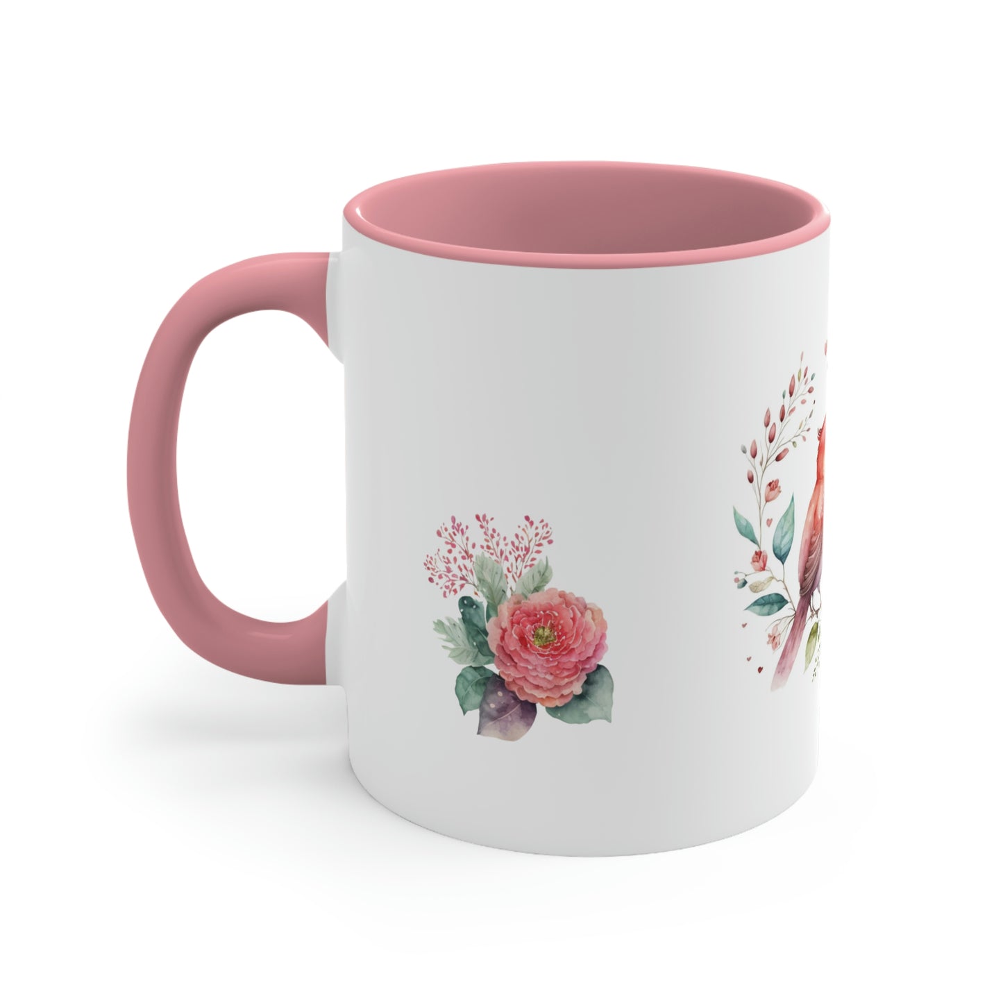 Copy of Accent Coffee Mug, 11oz Love Birds