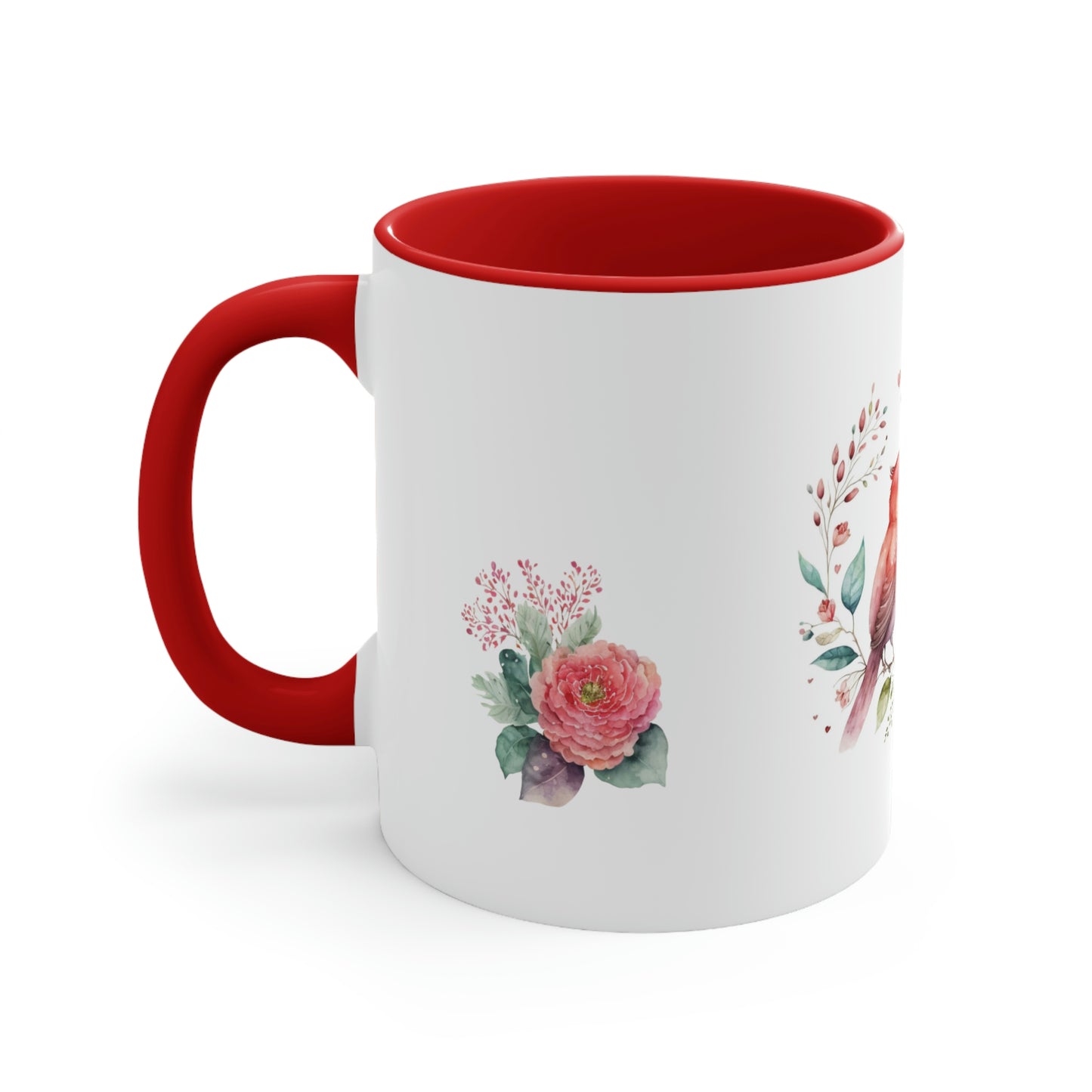 Copy of Accent Coffee Mug, 11oz Love Birds