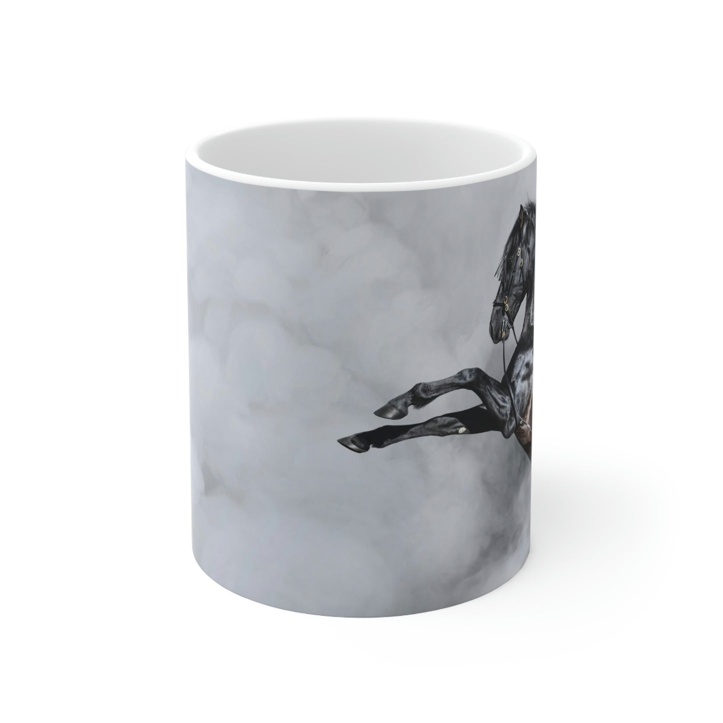 Ceramic Mug 11oz Black Stallion