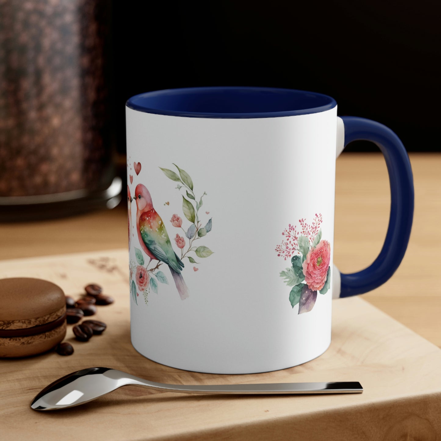 Copy of Accent Coffee Mug, 11oz Love Birds