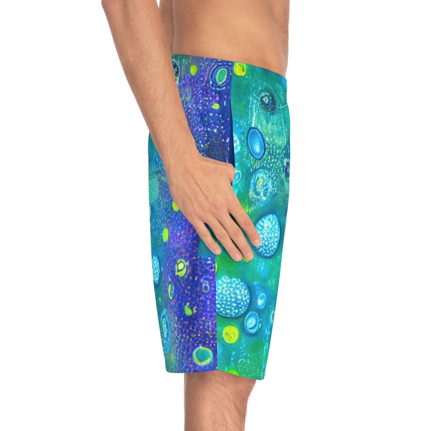 Men's Board Shorts (AOP) Deep Sea