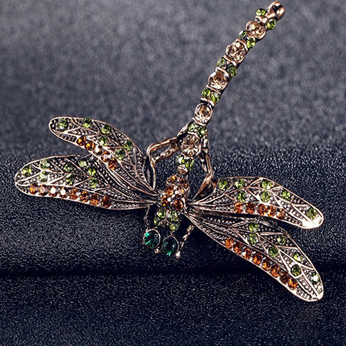 Vintage dragonfly brooch