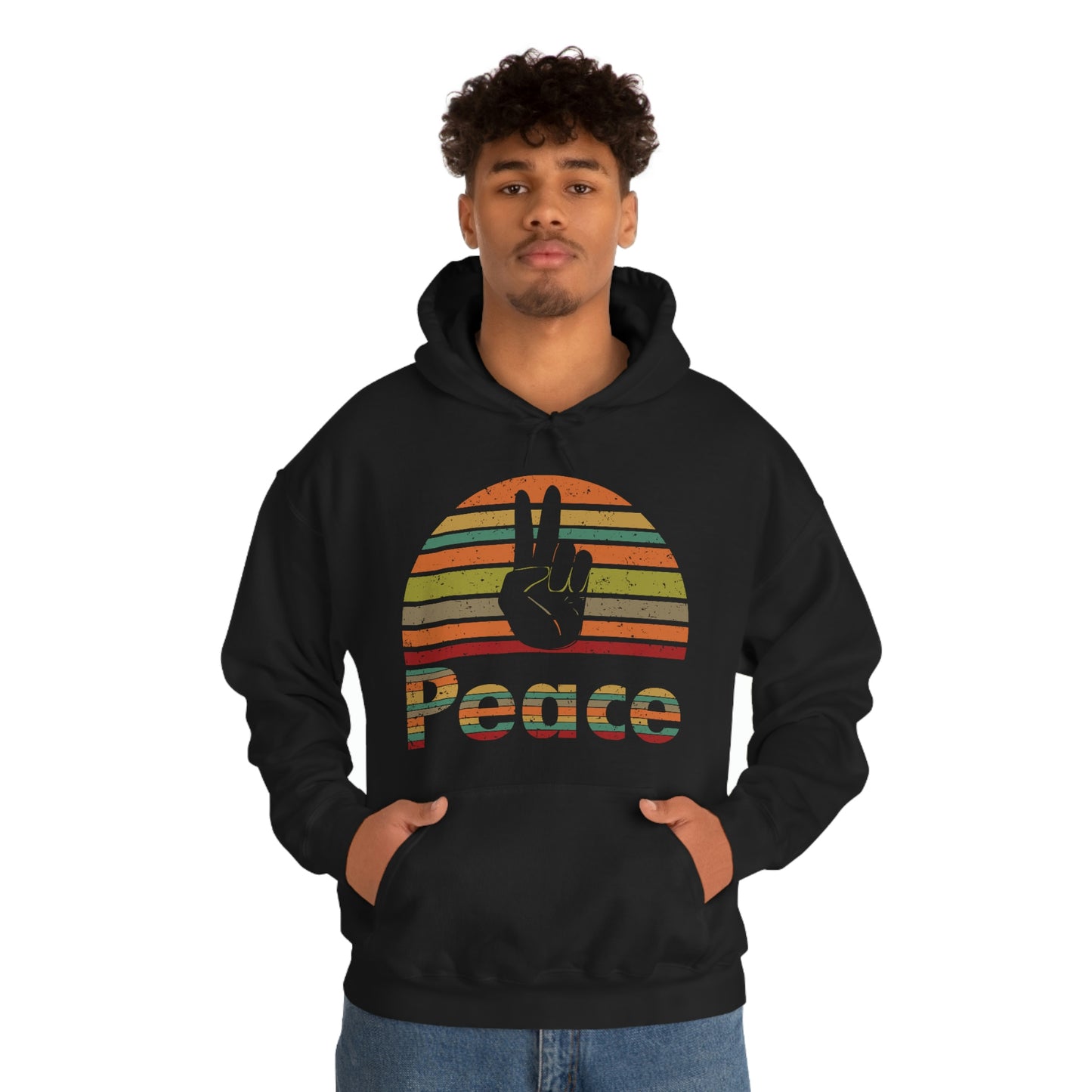 Unisex Heavy Blend™ Hooded Sweatshirt Peace