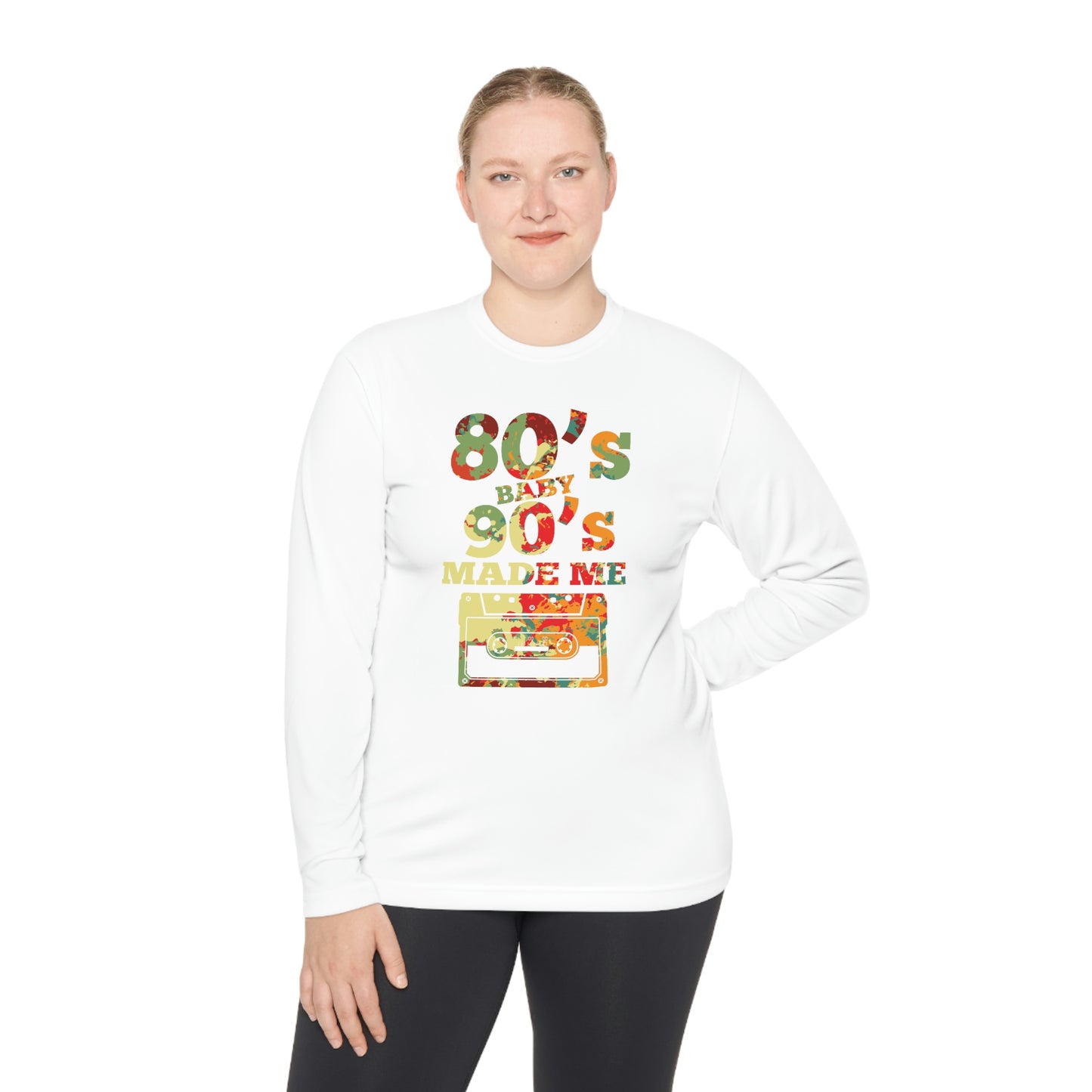 Unisex Lightweight Long Sleeve Tee 80´s Baby