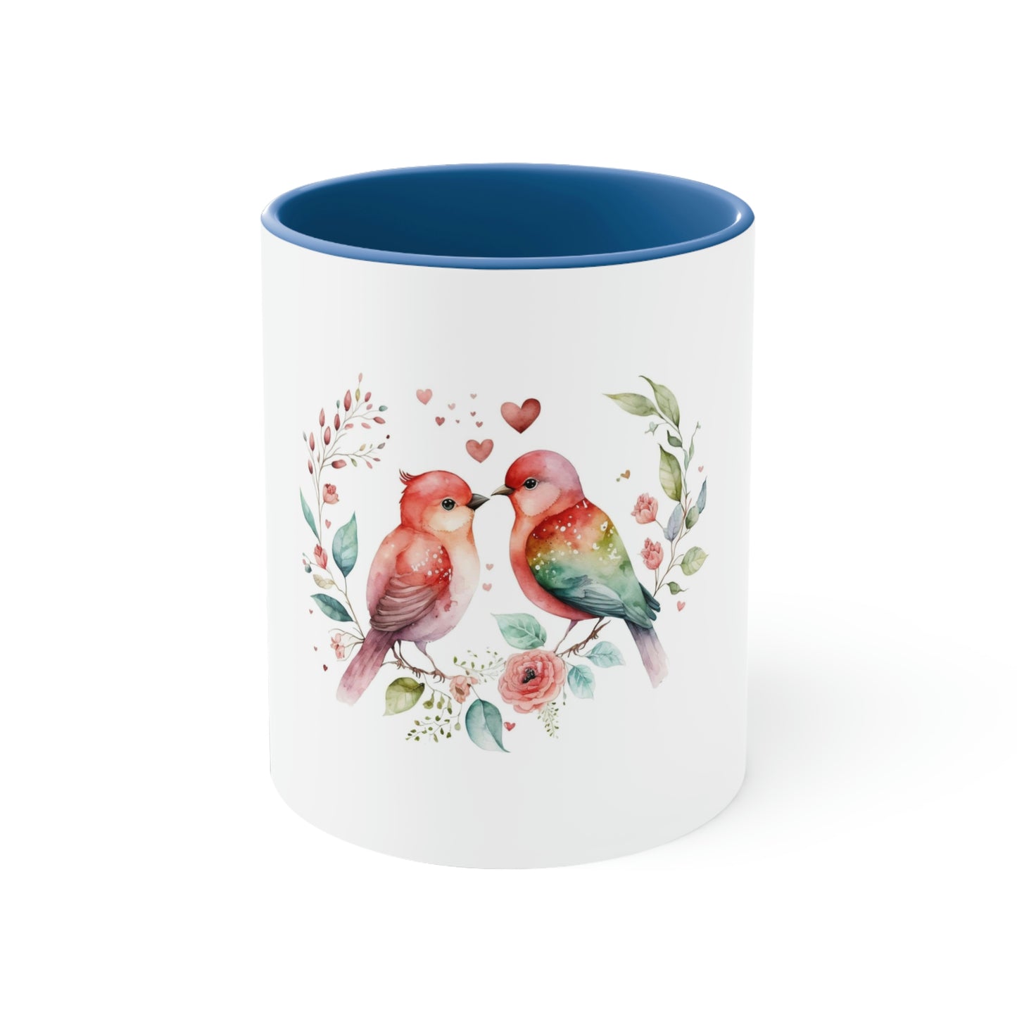 Copy of Accent Coffee Mug, 11oz Love Birds