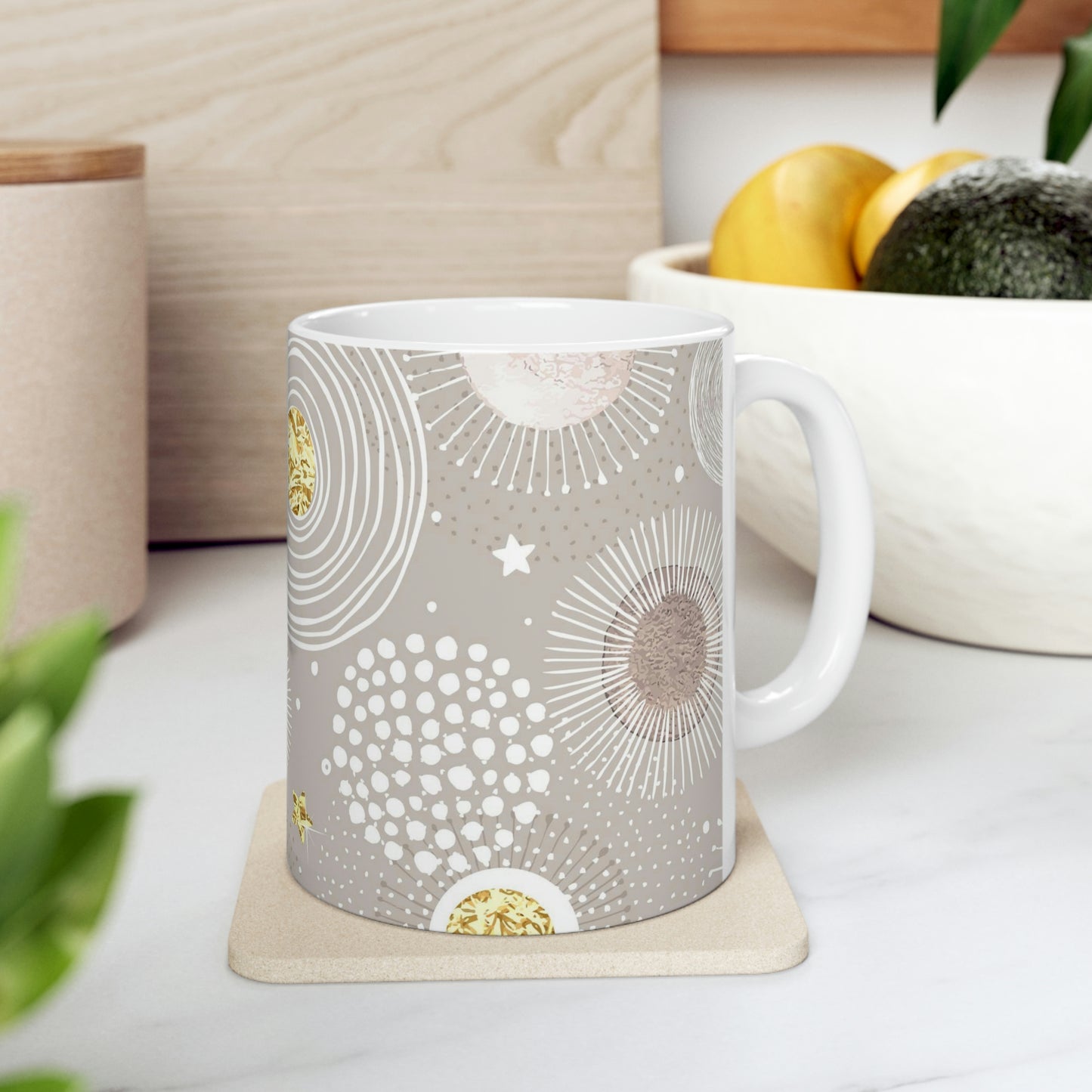 Copy of Ceramic Mug 11oz Golden Universe