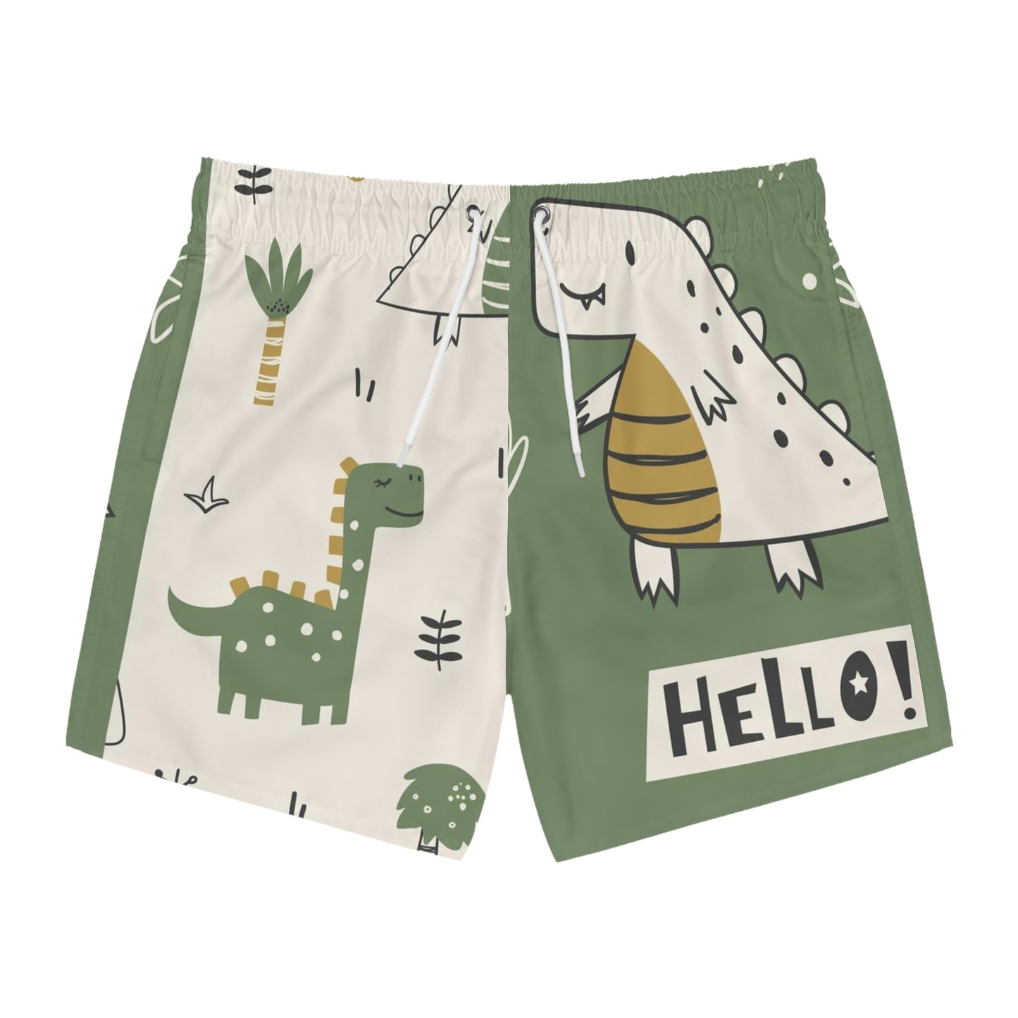 Copy of Swim Trunks Mediterrenean Sea Dino Saurus