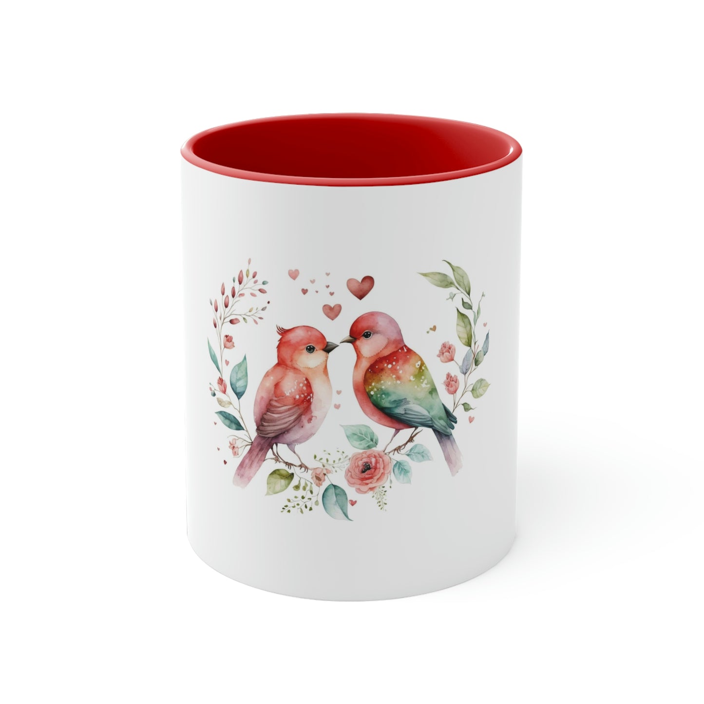 Copy of Accent Coffee Mug, 11oz Love Birds