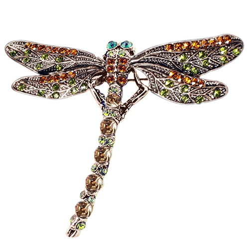 Vintage dragonfly brooch