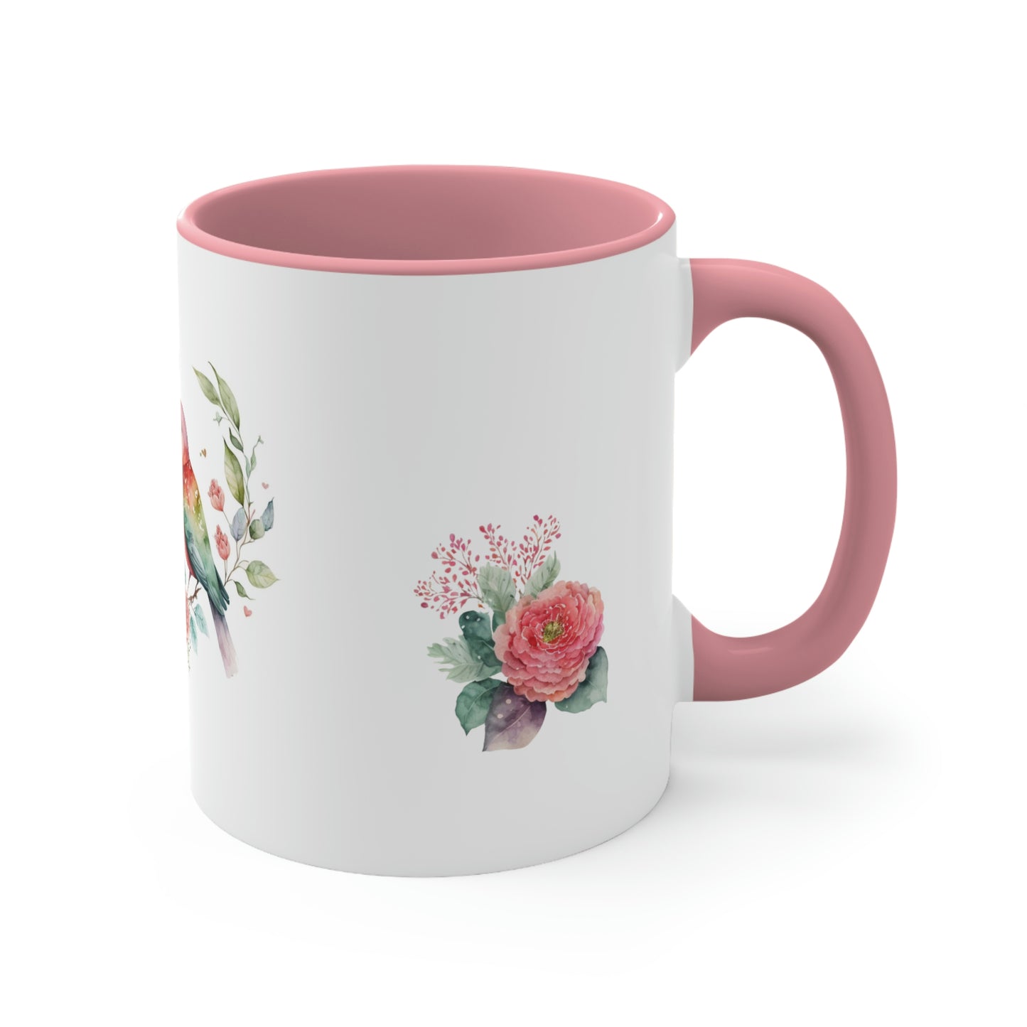 Copy of Accent Coffee Mug, 11oz Love Birds