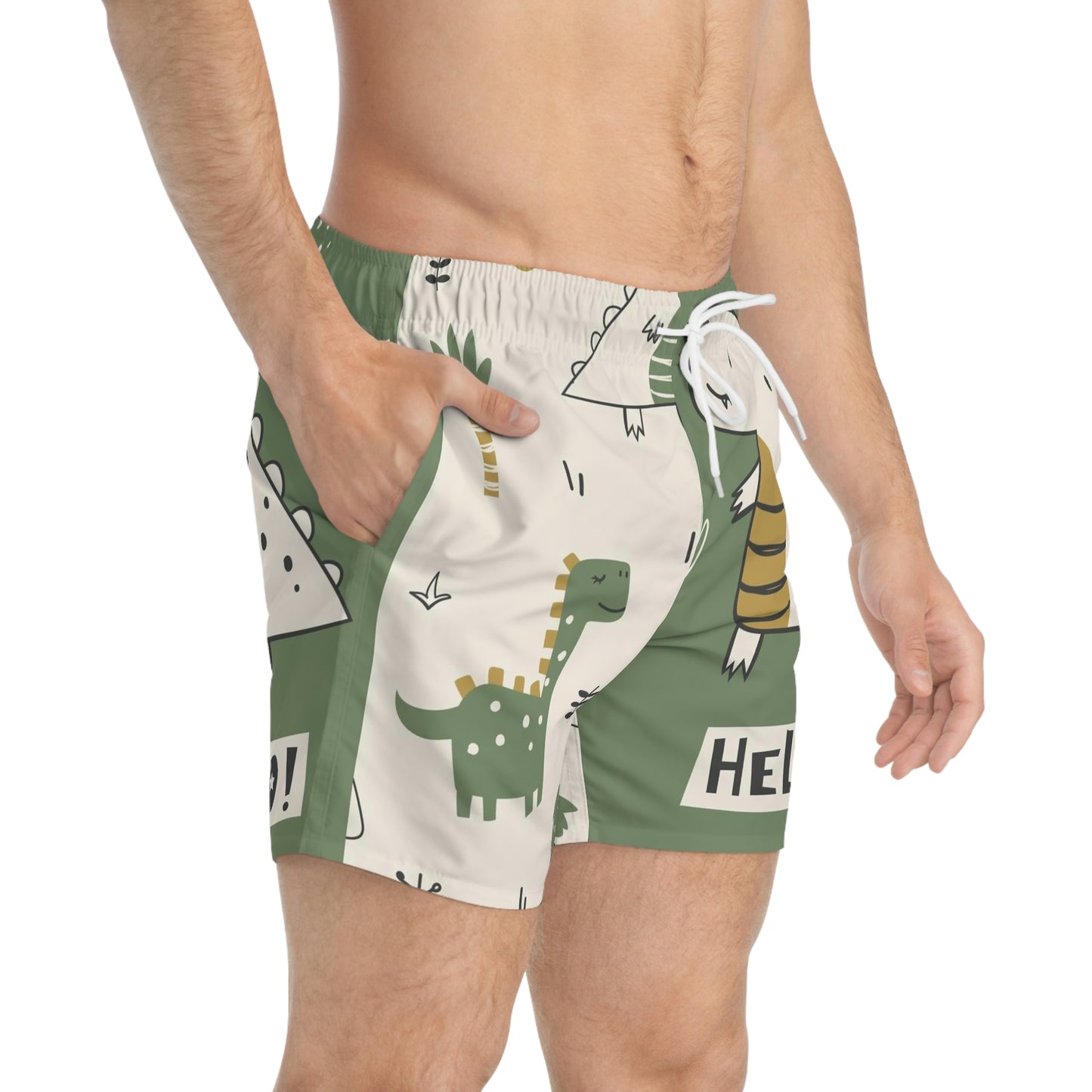 Copy of Swim Trunks Mediterrenean Sea Dino Saurus