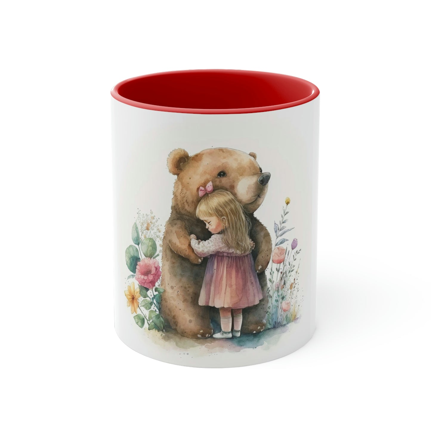 Accent Coffee Mug, 11oz Bear Love - Hug Me