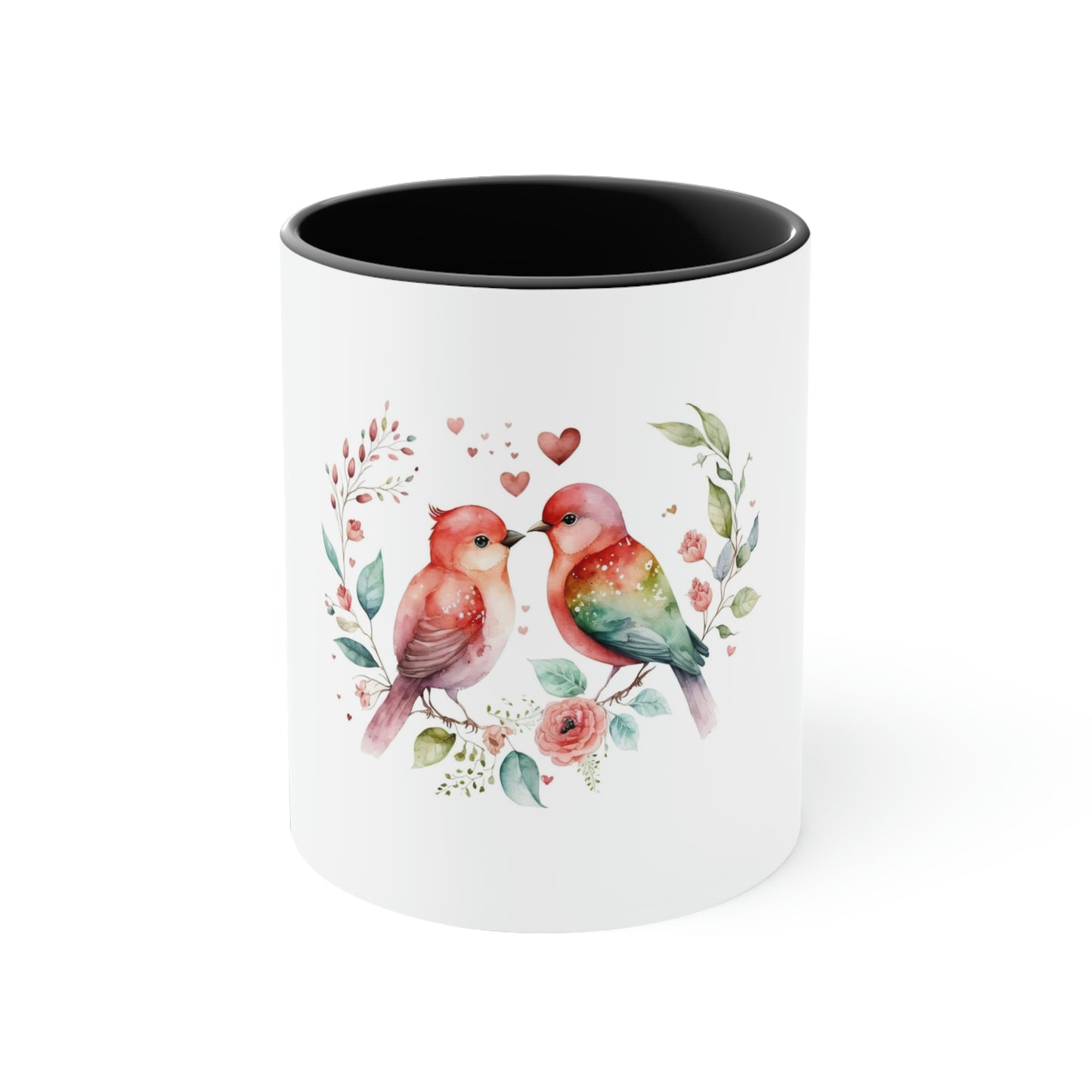 Copy of Accent Coffee Mug, 11oz Love Birds