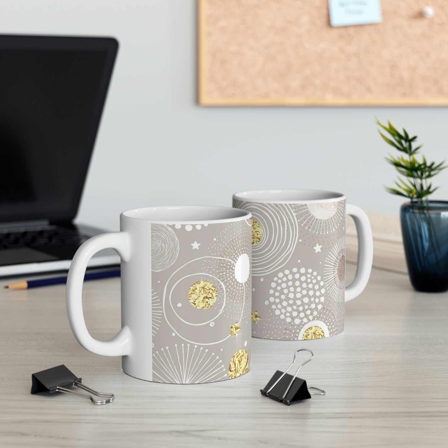 Copy of Ceramic Mug 11oz Golden Universe