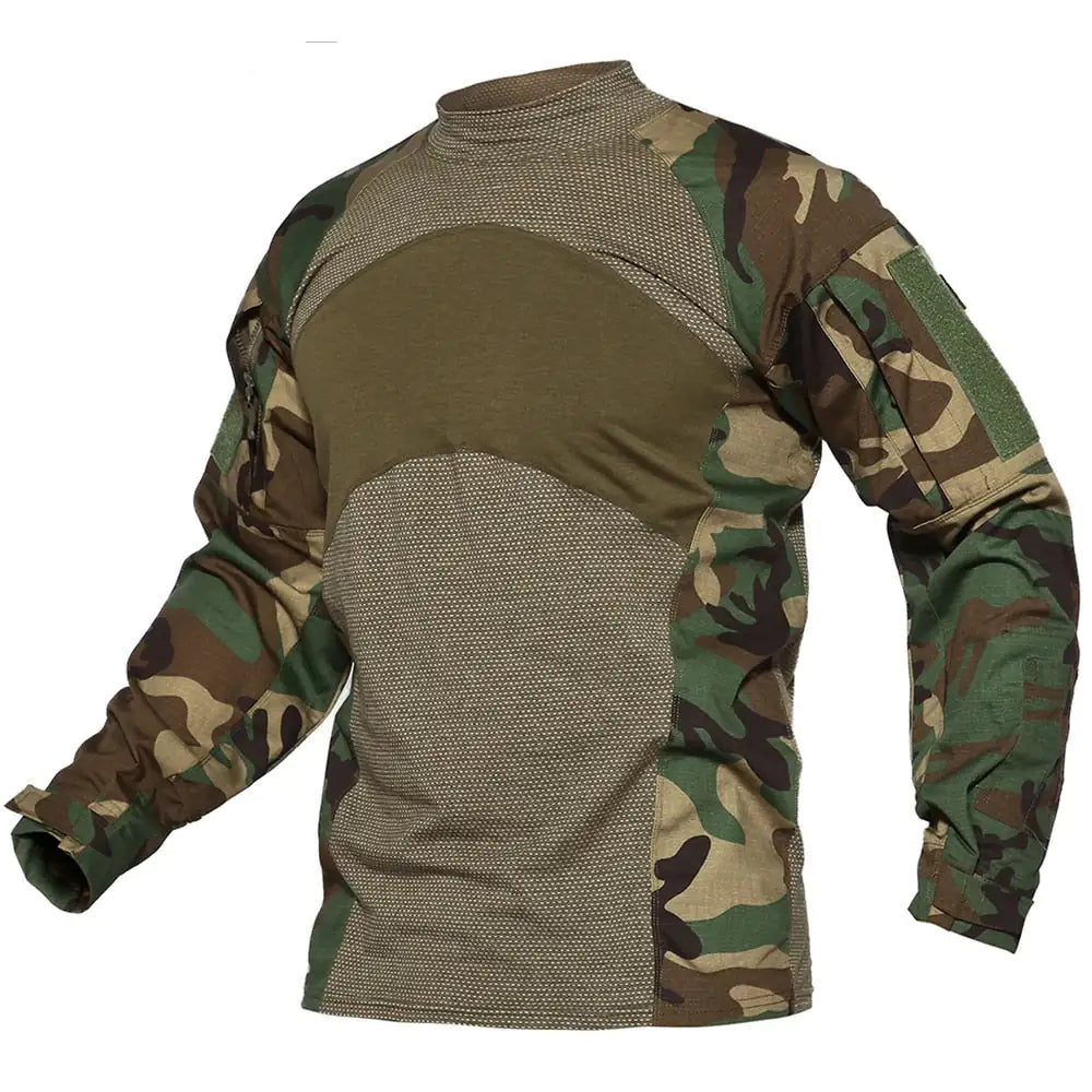 Tactical Combat Shirt Military Style High Quality T-Shirt with long sleeves