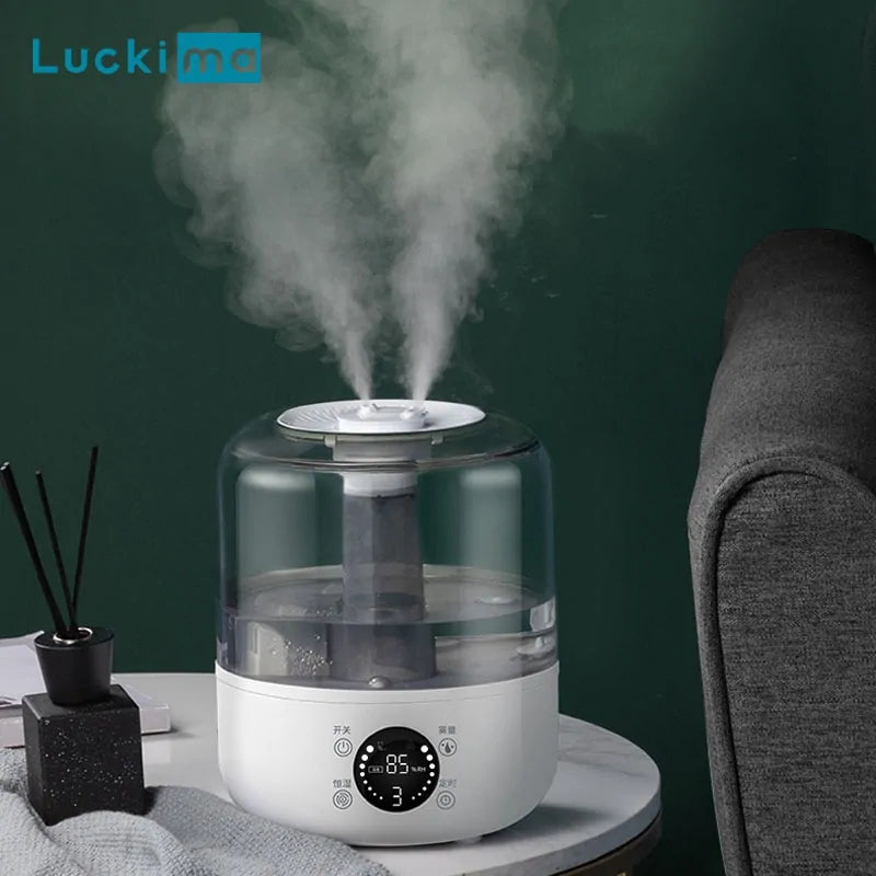 Smart Top-Of-The-Line Air Humidifier With Essential Oil Aroma Diffuser