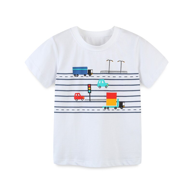 Sky High Fun: Cartoon Aircraft T-Shirts for Summer