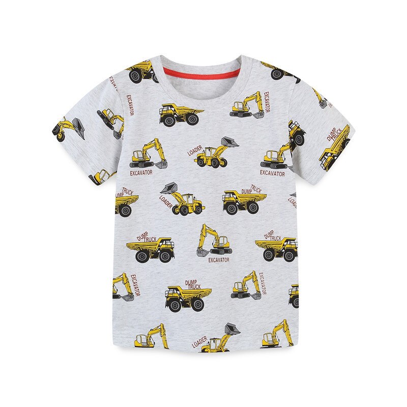 Sky High Fun: Cartoon Aircraft T-Shirts for Summer