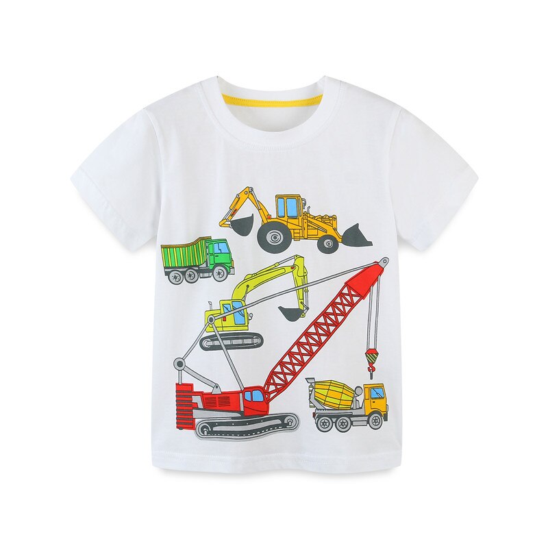 Sky High Fun: Cartoon Aircraft T-Shirts for Summer