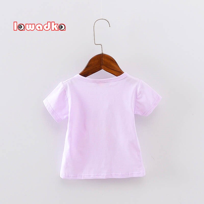 New Sport Baby Girls Boys t-shirt Short Sleeve Strawberry Pattern t-shirts for Girls Cotton Children Clothes Summer