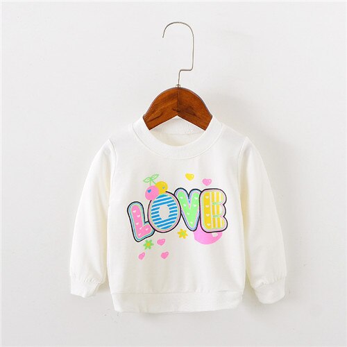 Lawadka Love Pattern: Cozy Long Sleeve Tops for Baby Girls